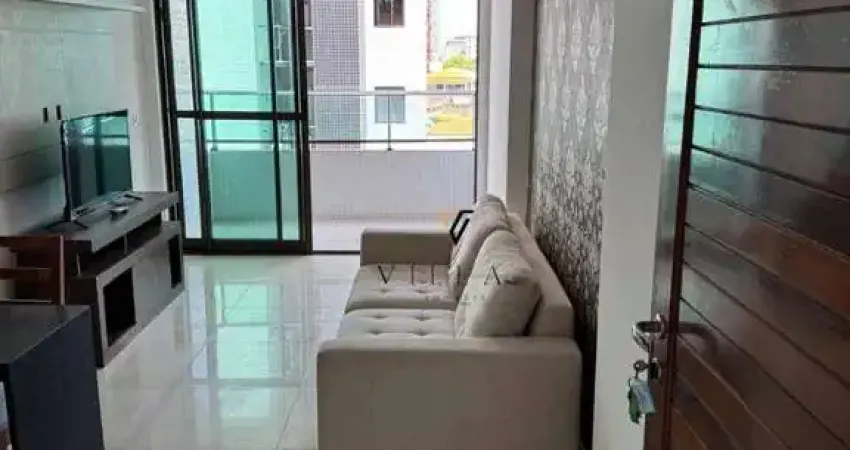 Apartamento com 2 dormitórios, Sala. Cozinha Americana e Varanda à venda, 58 m² por R$ 555.000 - Manaíra - João Pessoa/PB