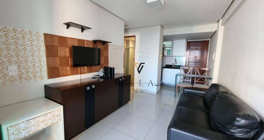 Flat com 1 dormitório e Cozinha Americana à venda, 34 m² por R$ 450.000 - Manaíra - João Pessoa/PB