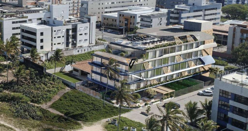 Flat com Vista para o Mar da Cobertura com 1 dormitório, Sala e Varanda Integradas à venda, 25 m² por R$ 630.000 - Bessa - João Pessoa/PB