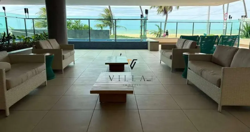Apartamento à beira mar com 2 dormitórios, sala, cozinha americana e varanda gourmet à venda, 71 m² por R$ 1.100.000 - Cabo Branco - João Pessoa/PB