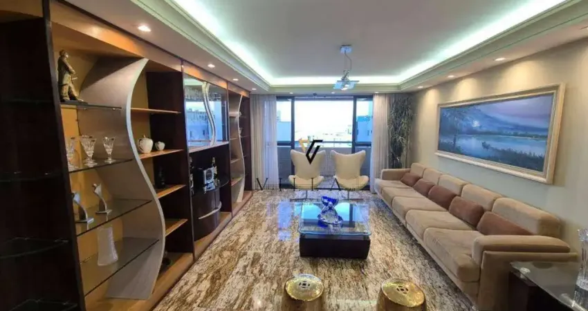 Cobertura com 5 dormitórios à venda, 312 m² por r$ 2.500.000,00 - tambaú - joão pessoa/pb