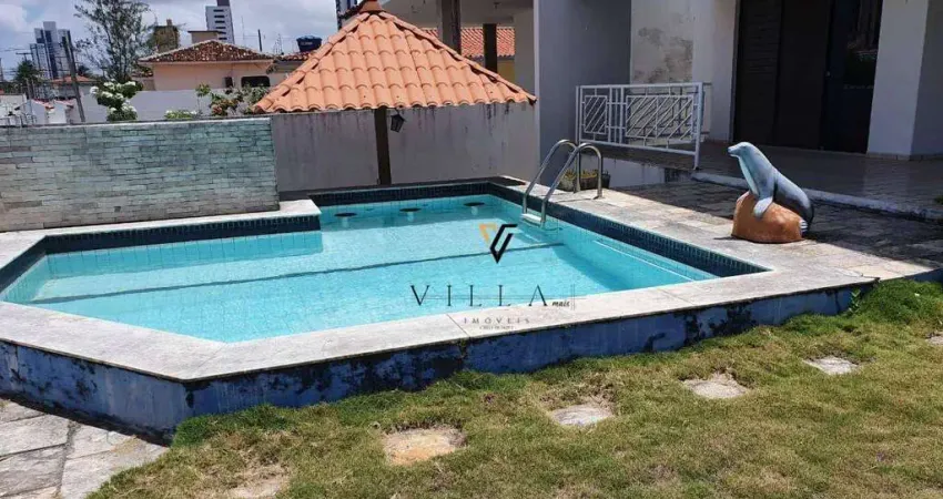 Casa Espetacular com 4 dormitórios, 2 salas, Piscina 450 m² venda por R$ 1.800.000 ou aluguel por R$ 12.000/mês - Bairro dos Estados - João Pessoa/PB
