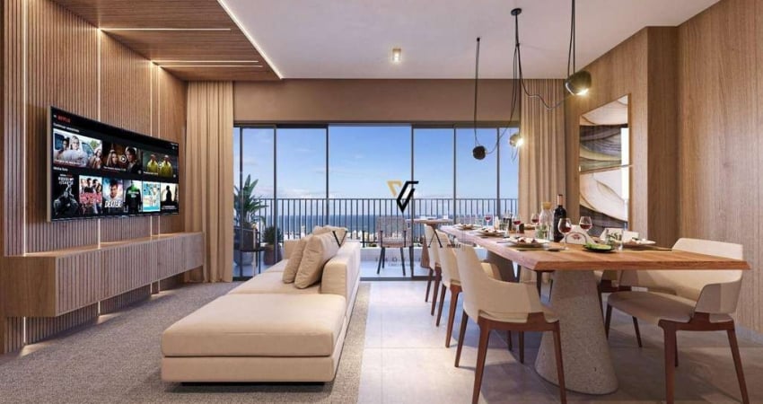 Apartamento Excepcional com 3 dormitórios, sala para 2 ambientes e varanda gourmet à venda, 97 m² por R$ 1.030.982 - Jardim Oceania - João Pessoa/PB