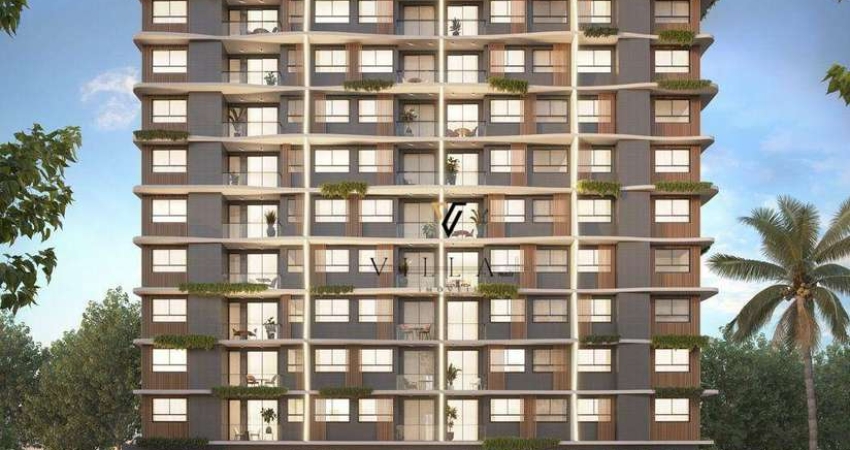 Apartamento com 2 dormitórios, sala para 2 ambientes e varanda gourmet à venda, 56 m² por R$ 514.597 - Intermares - Cabedelo/PB