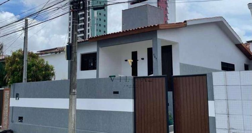 Casa com 3 dormitórios, sala ampla, cozinha e terraço à venda, 140 m² por R$ 550.000 - Conjunto Pedro Gondim - João Pessoa/PB