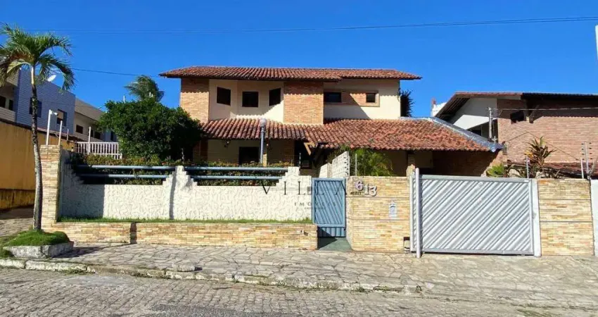 Casa Ampla com 4 dormitórios, 2 salas, cozinha e varanda 570 m² - venda por R$ 2.500.000 ou aluguel por R$ 9.000/mês - Pedro Gondim - João Pessoa/PB