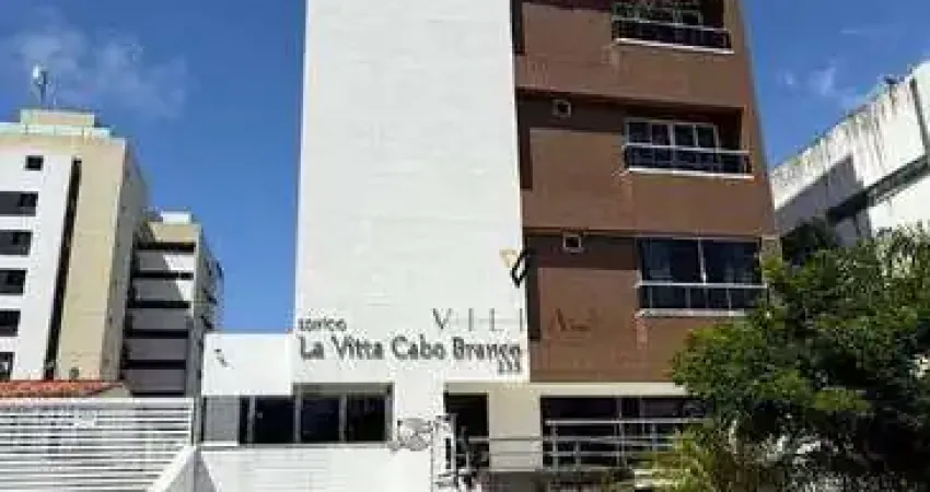 Apartamento com 3 dormitórios, sala e varanda à venda, 82 m² por R$ 650.000 - Cabo Branco - João Pessoa/PB