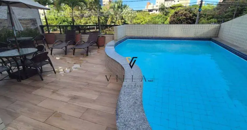 Apartamento extraordinário com 2 dormitórios, sala para 2 ambientes, cozinha e varanda à venda, 147 m² por r$ 900.000 - manaíra - joão pessoa/pb