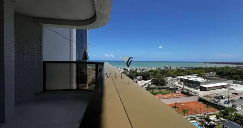 Apartamento excelente com 4 dormitórios, 3 salas, cozinha e varanda gourmet à venda, 220 m² por r$ 2.400.000 - altiplano cabo branco - joão pessoa/pb