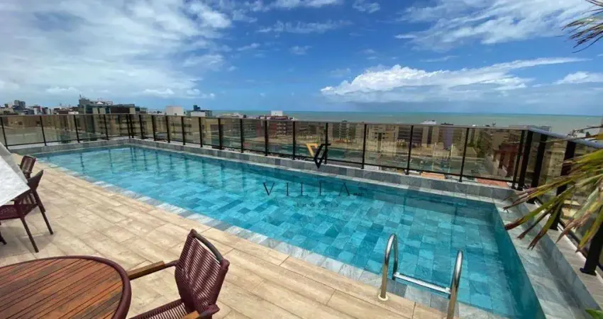 Apartamento espetacular com 2 dormitórios à venda, 62 m² por r$ 790.000 - cabo branco - joão pessoa/pb