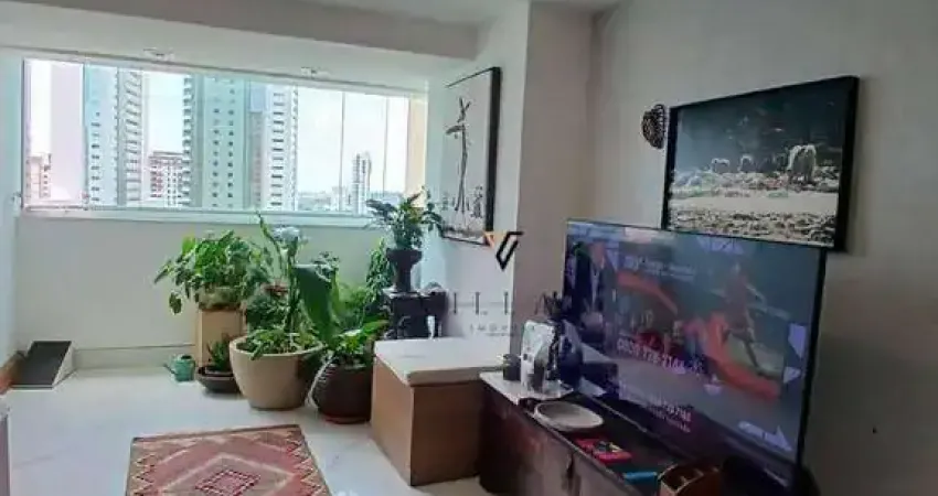 Apartamento excelente com 2 dormitórios, sala para 2 ambientes, cozinha americana e varanda à venda, 90 m² por r$ 750.000 - brisamar - joão pessoa/pb