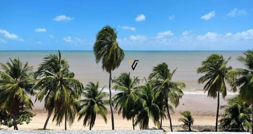 Cobertura com 1 dormitório, sala e cozinha integradas à venda, 82 m² por r$ 350.000 - cabo branco - joão pessoa/pb