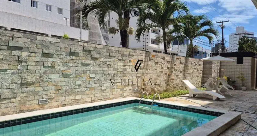 Apartamento espetacular com 3 dormitórios 2 salas e cozinha americana à venda, 72 m² por r$ 550.000 - jardim oceania - joão pessoa/pb