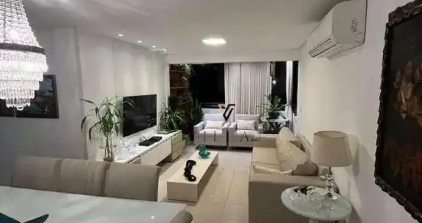 Apartamento belíssimo com 2 dormitórios, 2 salas, cozinha americana e área de lazer à venda, 87 m² por r$ 750.000 - jardim oceania - joão pessoa/pb