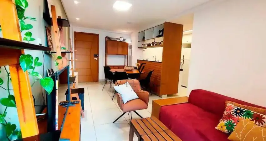 Apartamento excelente com 2 dormitórios, 2 salas e cozinha à venda, 59 m² por r$ 697.000 - manaíra - joão pessoa/pb