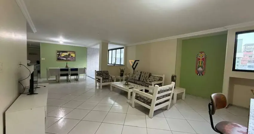 Apartamento excelente com 4 dormitórios, 2 salas e cozinha americana à venda, 135 m² por r$ 860.000 - cabo branco - joão pessoa/pb