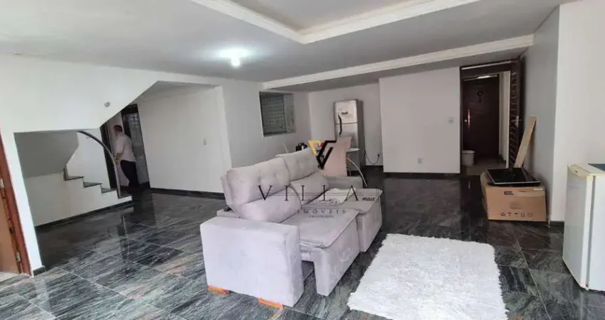 Cobertura pé na areia com 5 dormitórios, sala para 4 ambientes, cozinha e área privariva à venda, 370 m² por r$ 1.200.000 - bessa - joão pessoa/pb