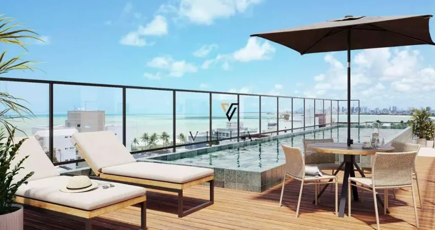 Flat com 1 quarto à venda na Avenida Oceano Índico, Intermares, Cabedelo