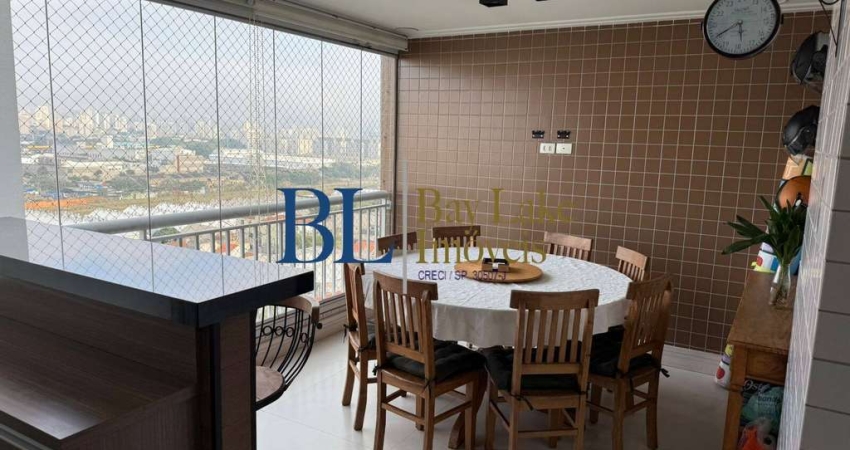 Apartamento Com 119 -Varanda Gourmet - 3 Dorms - 1 Suíte!!Timing Mooca!