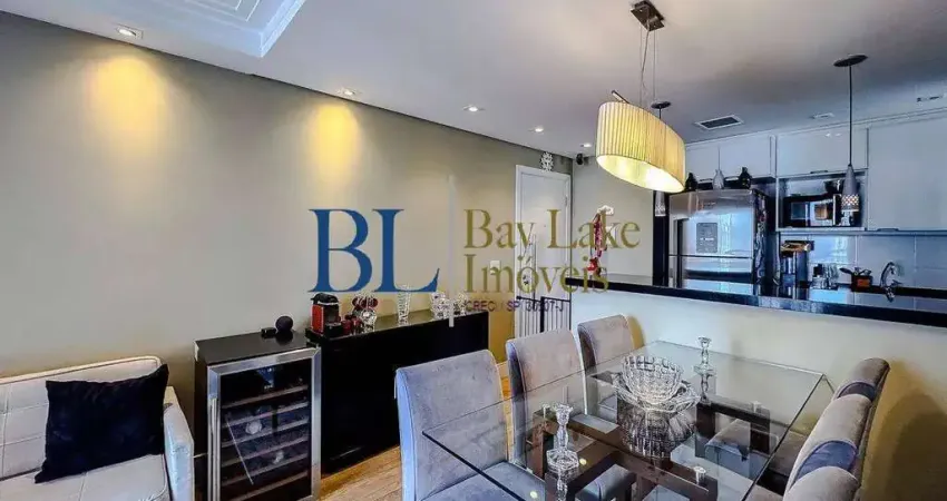 Apartamento 65m², 2 Dorms, Living Ampliado e Automatizado com Varanda 1 Vg