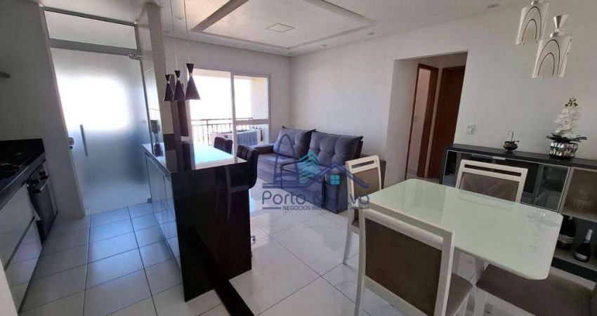 Apartamento com 2 dormitórios à venda, 65 m² por R$ 610.000,00 - Parque Industrial - São José dos Campos/SP