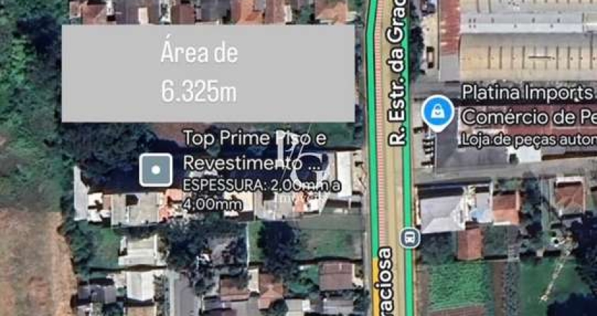 Área Residencial/Comercial com 6.325m - Proximo ao CT do Coritiba Foot Ball Club
