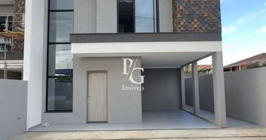 Sobrado com 155M²  3 Suítes e Terraço com vista livre no Centro de Pinhais/PR