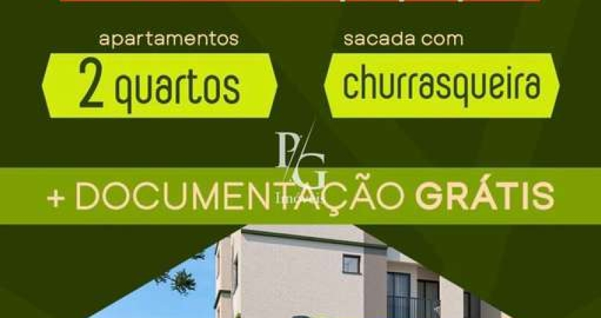 Arbo - COMPRE COM UMA RENDA FAMILAR A PARTIR DE 4.700,00 mil reais e ENTRADA PARCELADA  - - Apartamento 2 quartos  com desconto de 20 mil a Cohapar e Doc. GRÁTIS