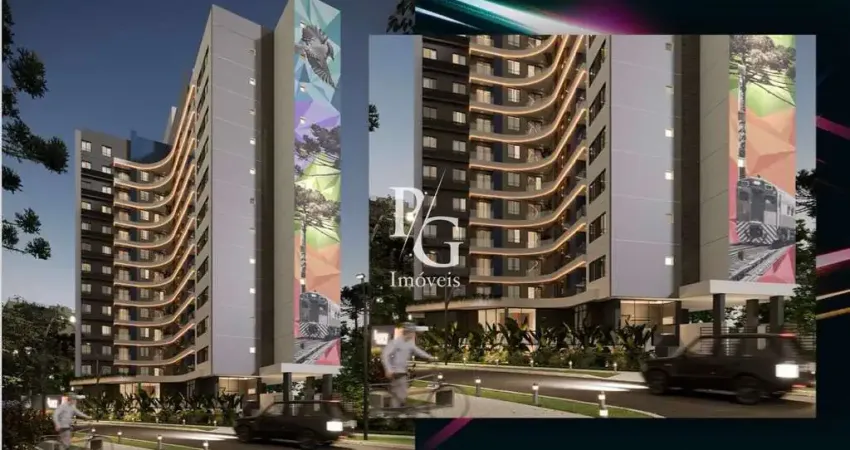 Legacy Pinhais - Studio 30m² com sacada – Um espaço compacto, moderno e com tudo o que você precisa! Apenas 200m do Macdonald ´s e Próximo ao Expotrade Convention