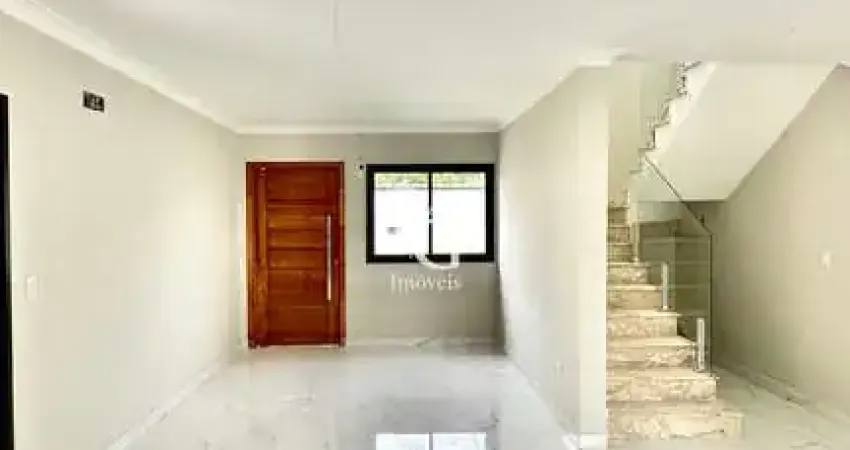 Sobrado em pinhais com 128m - 3 dorm. sendo 1 suíte - espaço gourmet com churrasqueira - vaga de garagem coberta