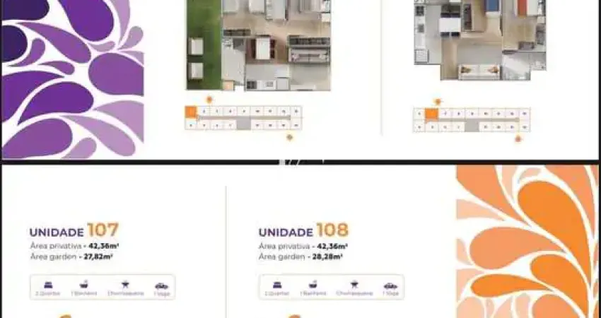 Panamby - unidade garden – panamby home place | pinhais/pr – 2 dormitórios + amplo garden privativo!