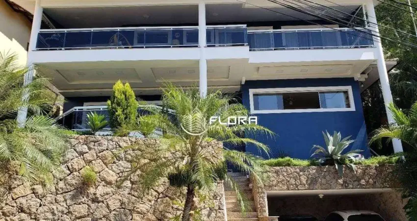 Casa com 4 dormitórios à venda, 400 m² por r$ 1.950.000,00 - piratininga - niterói/rj