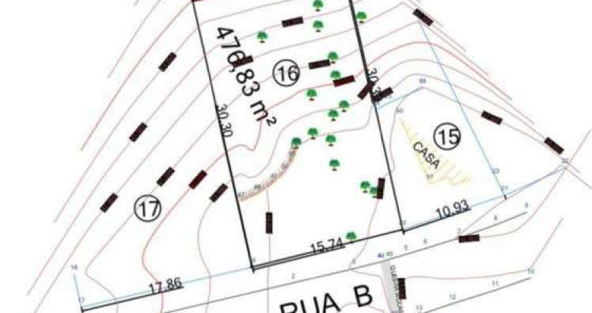 Terreno à venda, 476 m² por R$ 460.000 - Maria Paula - Niterói/RJ