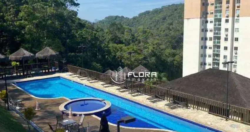Apartamento com 2 dormitórios para alugar, 55 m² por R$ 1.813,43/mês - Rio do Ouro - São Gonçalo/RJ