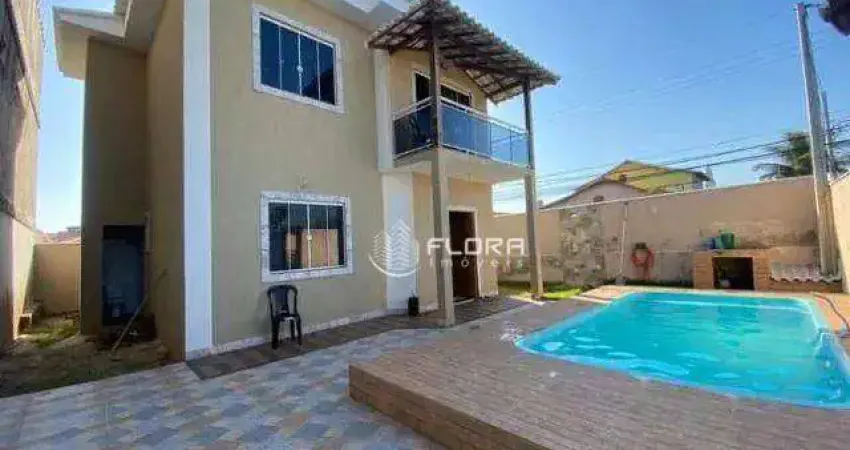 Casa com 4 dormitórios à venda, 170 m² por R$ 650.000 - Guaratiba - Maricá/RJ