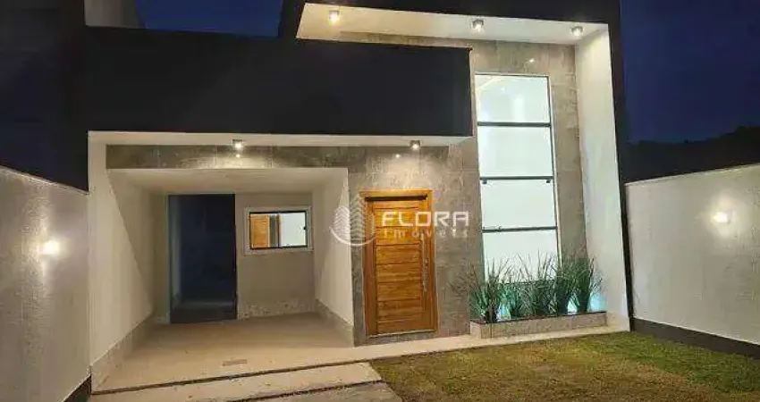 Casa com 3 dormitórios à venda, 150 m² por R$ 639.000,00 - Jardim Atlântico Oeste - Maricá/RJ