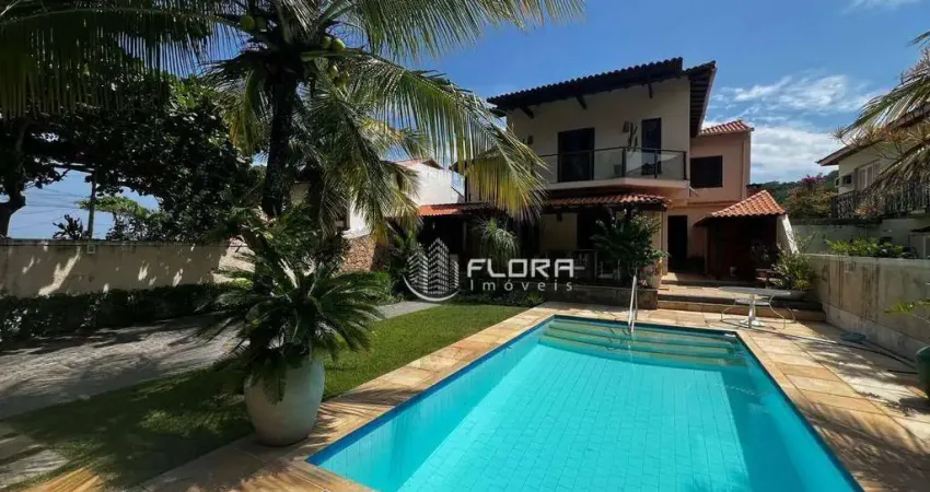 Casa com 5 dormitórios à venda, 400 m² por R$ 4.200.000,00 - Itacoatiara - Niterói/RJ