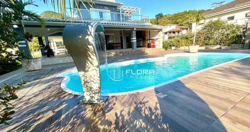 Casa com 4 dormitórios à venda, 342 m² por r$ 1.750.000,00 - ubatiba - maricá/rj