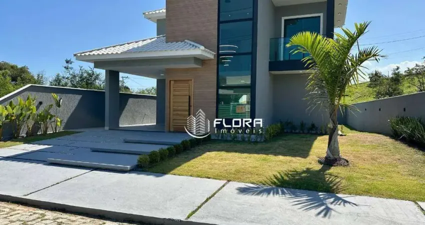 Casa com 3 quartos à venda no condomínio jardim ubá maricá, 169 m² por r$ 860.000 - jardim ubá maricá - maricá/rj