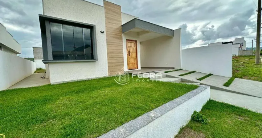 Casa com 2 dormitórios à venda, 90 m² por R$ 410.000,00 - Ubatiba - Maricá/RJ