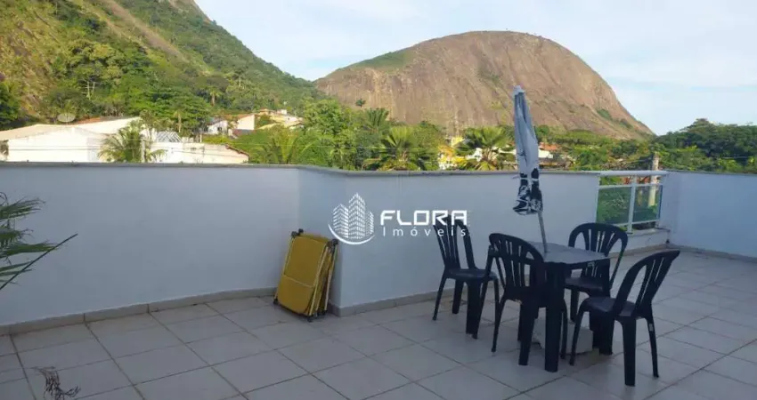 Cobertura com 1 dormitório à venda, 90 m² por R$ 748.000,00 - Itacoatiara - Niterói/RJ