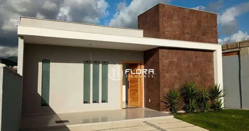 Casa com 3 quartos, sendo 1 suíte, com 100 m², à venda por R$ 475.000,00 - Ubatiba - Maricá/RJ