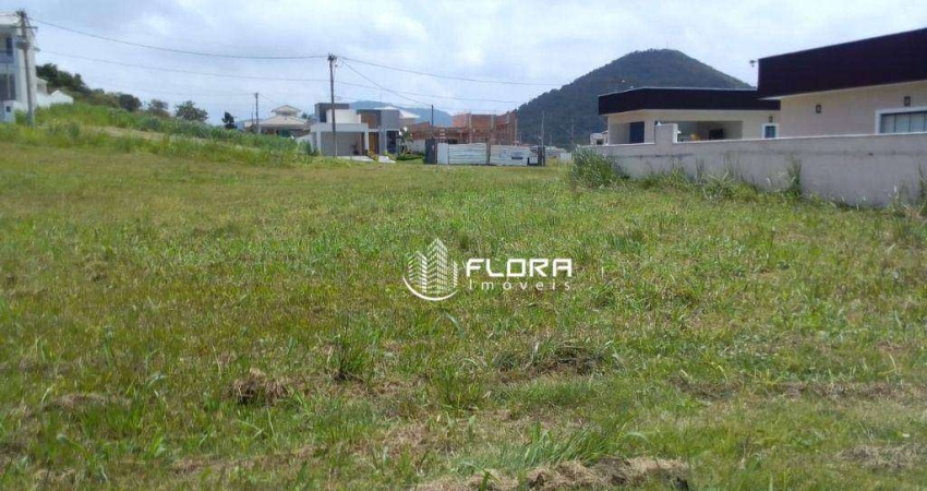 Terreno no Condomínio Solaris, com 360 m²,  à venda por R$ 200.000,00, Maricá - Rj