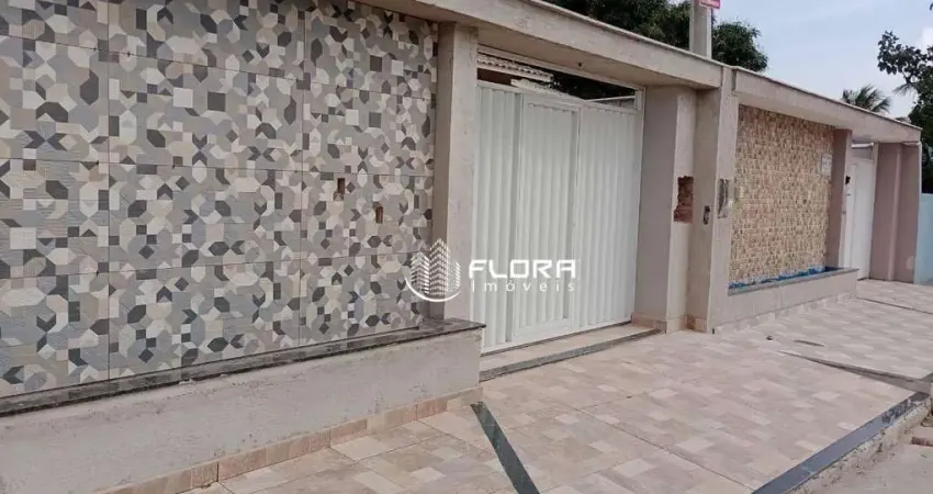 Casa com 2 Quartos, sendo 1 Suíte, a 500 metros da Rodovia, à venda por R$ 350.000 - Maricá - RJ