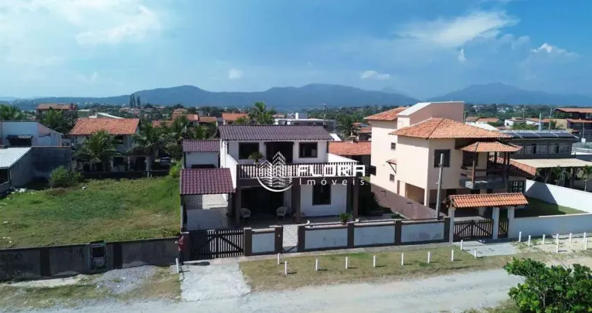 Casa com 4 quartos, 1 suite, piscina, área gourmet, pé na areia,  com 270 m², à venda por r$ 1.300.000,00 - guaratiba - maricá/rj