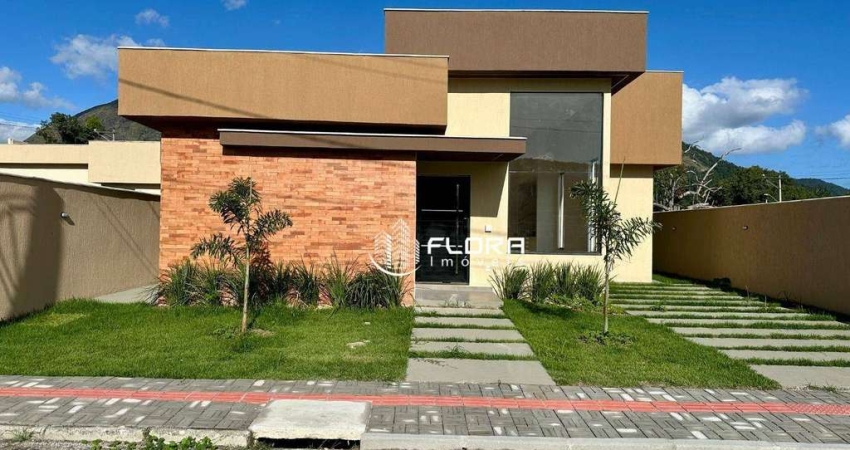 Casa em condomínio fechado com 3 quartos à venda na Rodovia Vereador Oldemar Guedes Figueiredo, 122, Ubatiba, Maricá