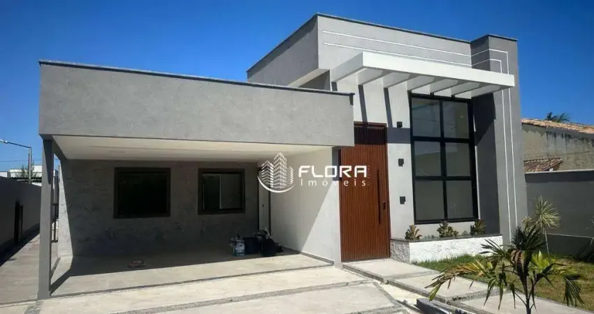 Casa em condomínio fechado com 3 quartos à venda na Estrada Oscar Vieira da Costa Júnior, 2783, Cajueiros (Itaipuaçu), Maricá