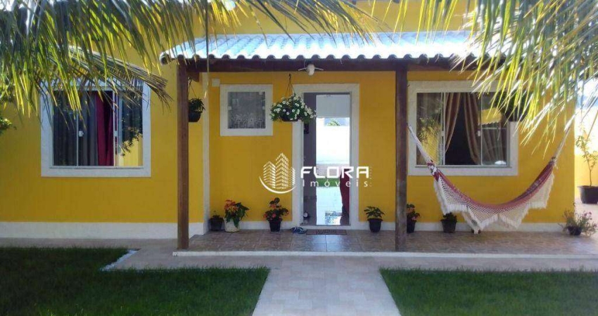 Casa com 4 quartos, sendo 1 suíte, em Condomínio Fechado, com 145 m² por R$ 600.000 - Itapeba - Maricá/RJ