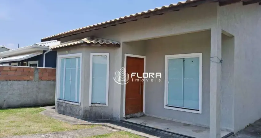 Casa com 3 Quartos, com 1 suíte e área gourmet, à venda, com 110 m² por R$ 425.000 - Caxito - Maricá/RJ