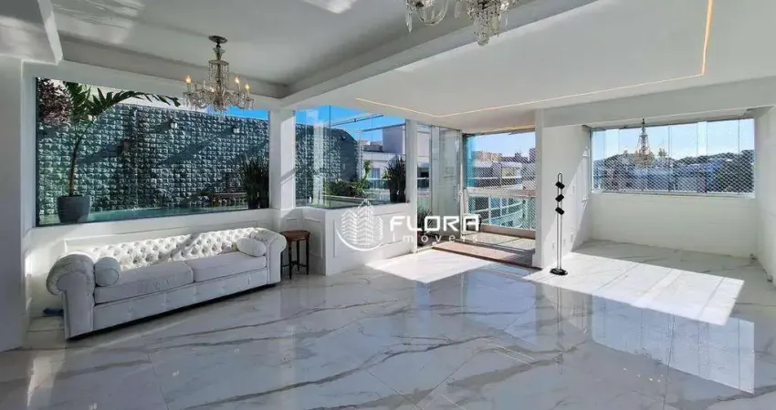 Cobertura com 4 dormitórios à venda, 230 m² por r$ 2.500.000,00 - camboinhas - niterói/rj